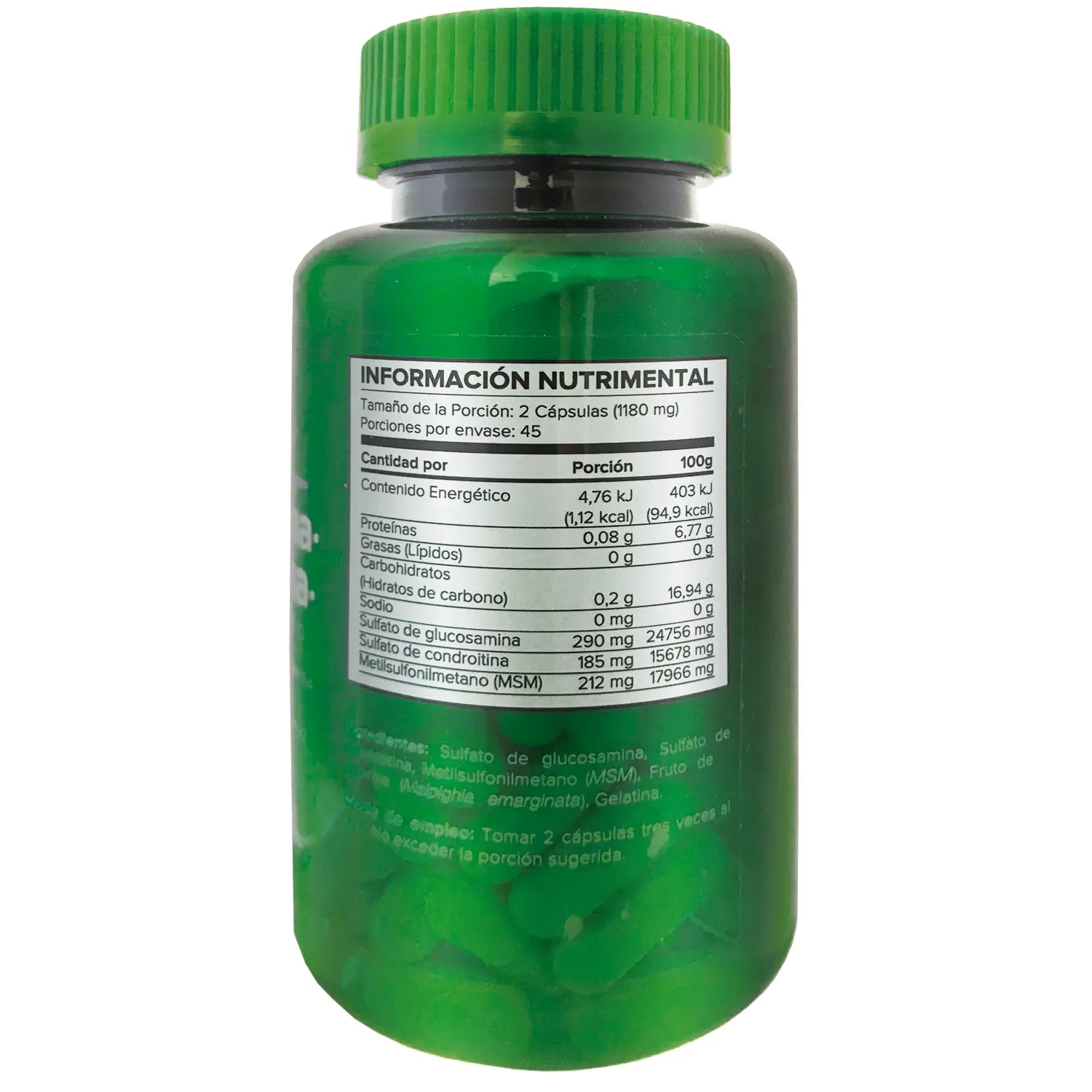 Glucosamina + Condroitina + MSM